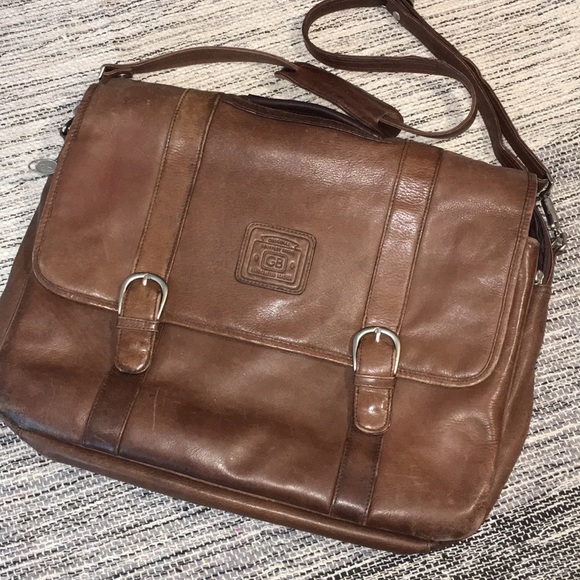 geoffrey beene leather bag